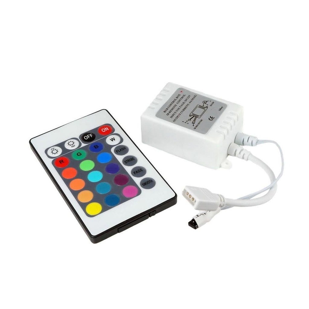 Rgb Led Kontrol Kumandası 6A Animasyonlu Plx Ledwell CON-019 