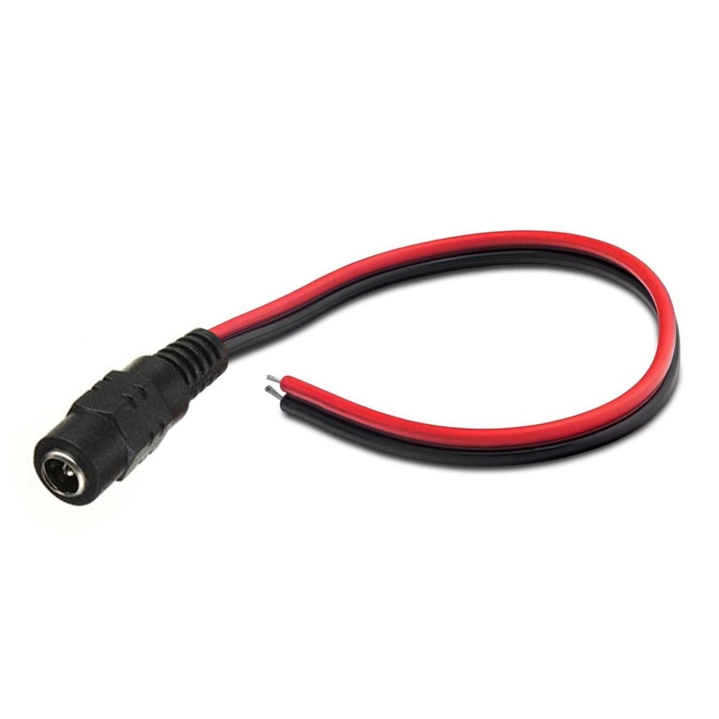 Tk34 Jack Power Kablo 5.5x2.5 Dişi 25cm Ledwell PC-004