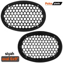 Hoparlör Çerçeve Kapak Oval 6x9" 2 Adet Poke Pk-5363