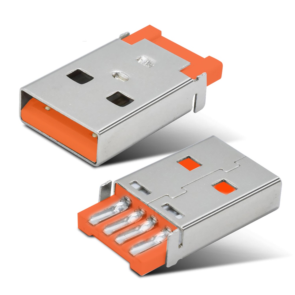Usb Erkek Fiş Konnektör Şase Karkas Type-A 3.0 4Pin Poke PK-5374