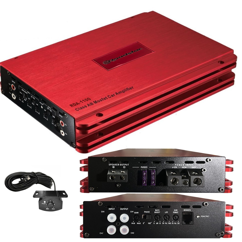 Oto Anfi Mono 1000w 1 Kanal Roadstar RDA-1100