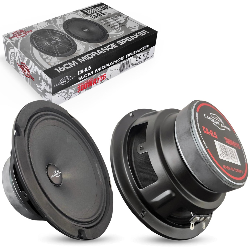 Oto Midrange 16cm 300w 2 Adet Kapaklı Carmon CA-6.5  R41