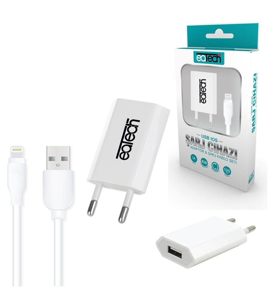 Iphone Şarj Adaptörü Kablolu Eatech EA-5420  R33