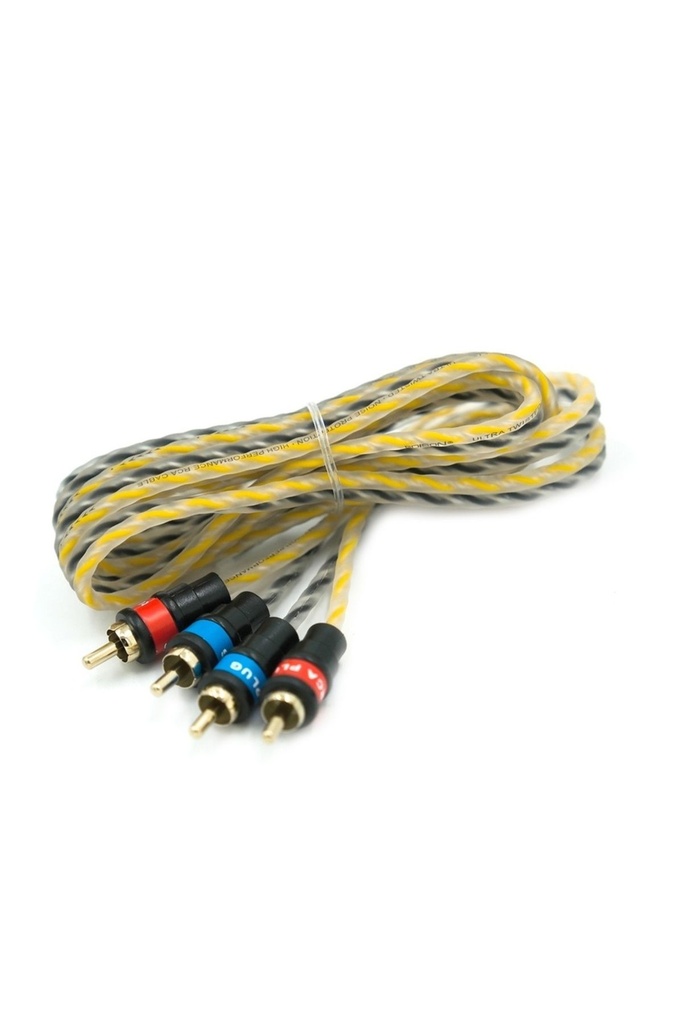 Oto Anfi Kablosu 2RCA 2RCA 2mt Edison RCA-2M  R12