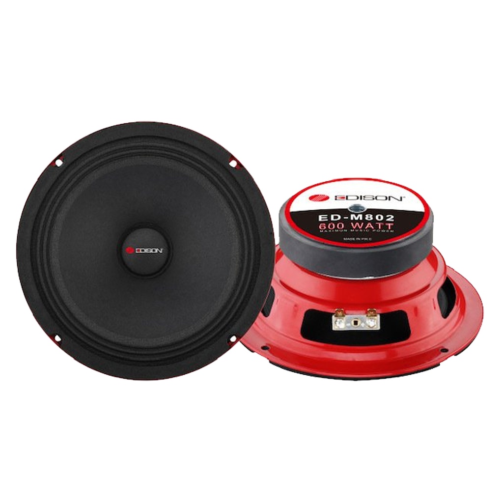 Oto Midrange 20cm 600W 2 Adet Edison ED-M802  R40