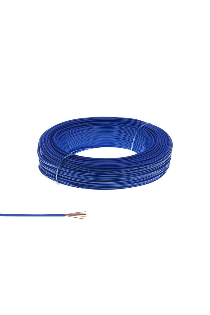Zil Teli Montaj Kablosu Mavi 200mt Poke Pk-1266