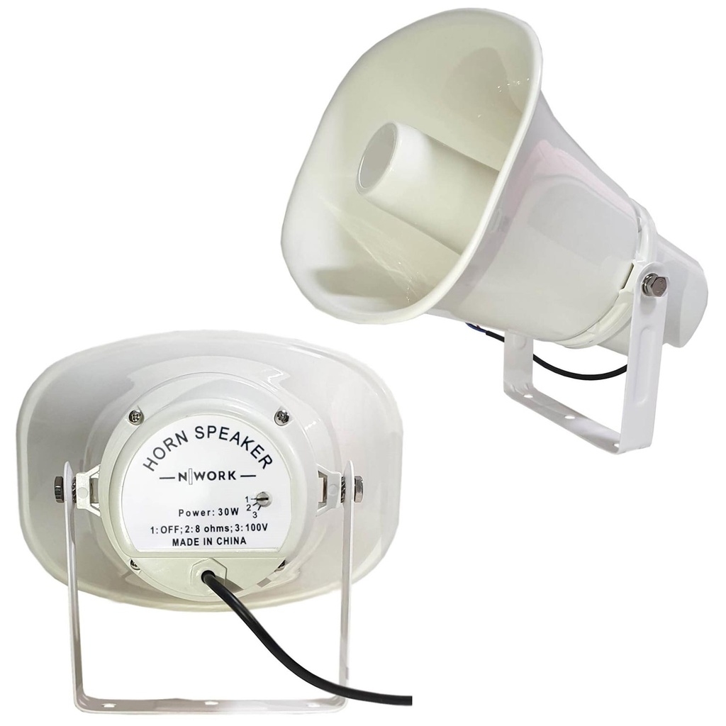 Horn Hoparlör 30w 8ohm Trafolu Universal UN-711WT 