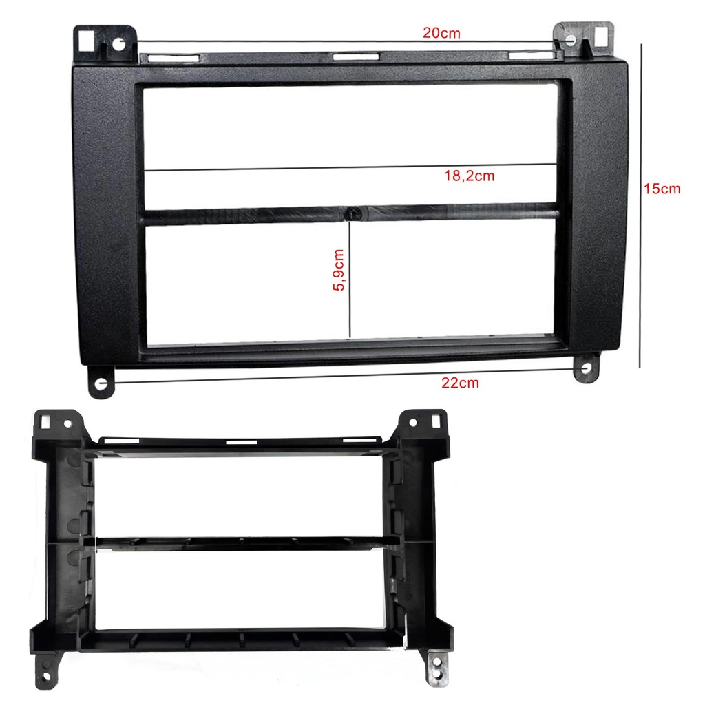 Oto Teyp Çerçeve Mercedes Sprinter Double PK-5501 