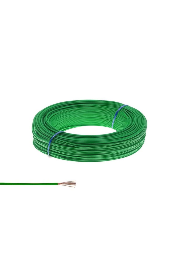Zil Teli Montaj Kablosu Yeşil 200mt Poke Pk-1270