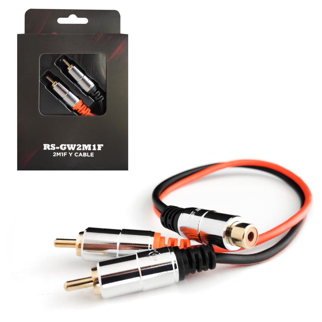 Anfi Y Kablo 2 Erkek 1 Dişi 30cm Reiss Audio RS-GW2M1F  
