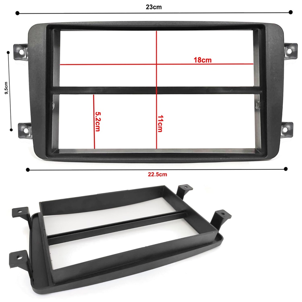 Double Teyp Çerçeve Mercedes Vi̇to Poke PK-5514