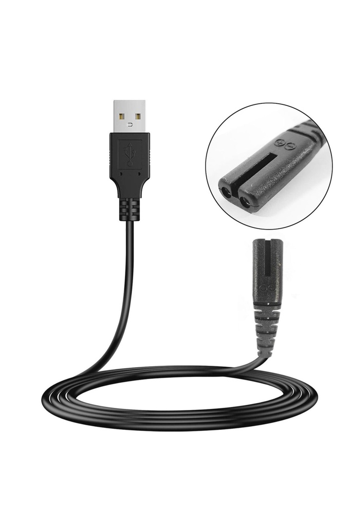 Tıraş Kablosu Usb 1mt Siyah No16 Fully G-53516  R28