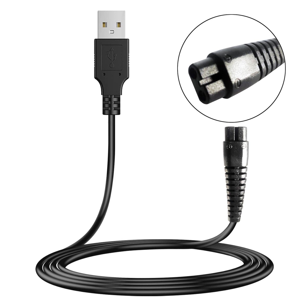 Tıraş Kablosu Usb 1mt Siyah No6 Fully G-5356  R28