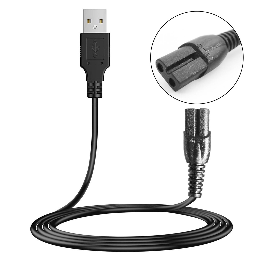 Tıraş Makinası Kablosu Usb 1mt Siyah No10 Fully G-53510