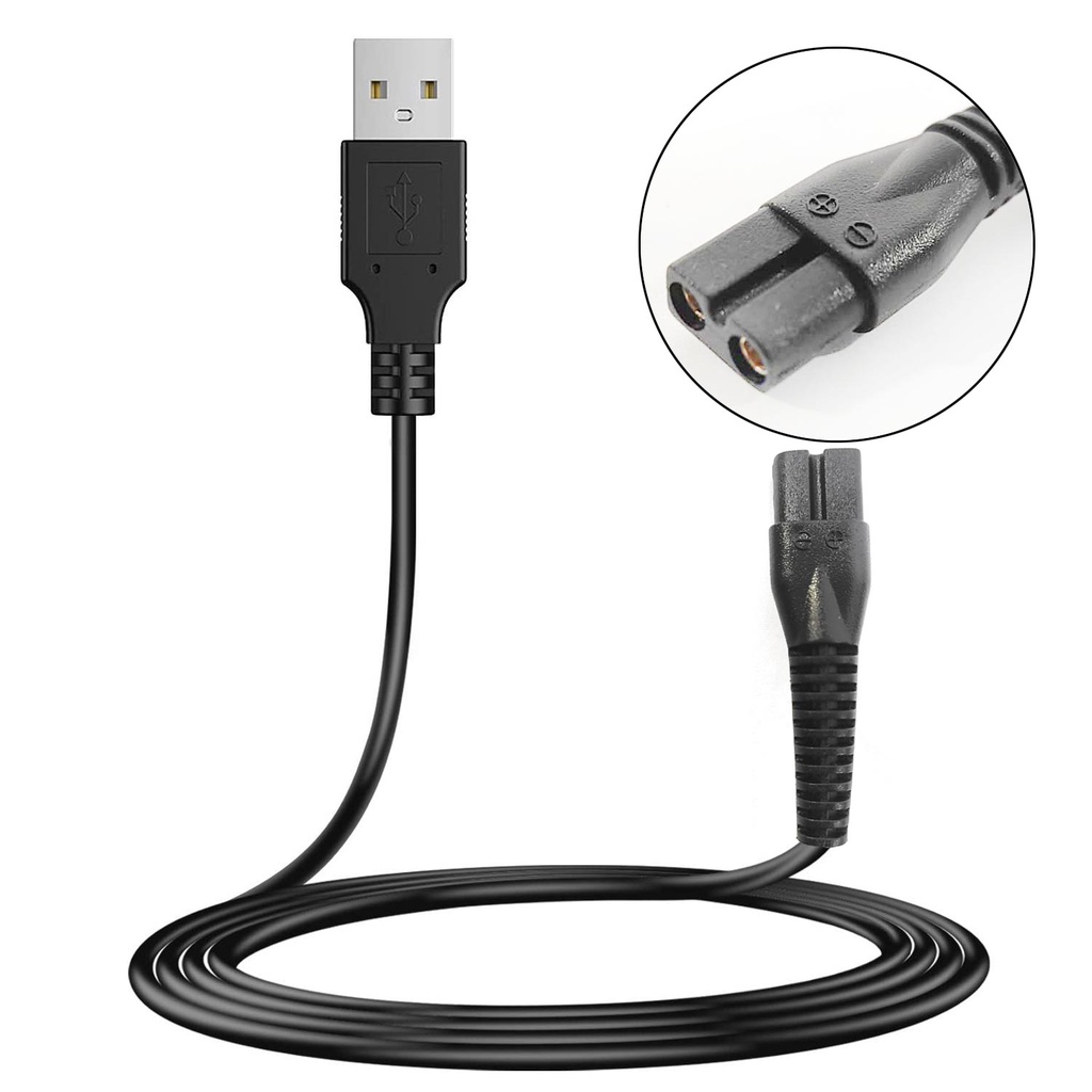 Tıraş Makinası Kablosu Usb 1mt Siyah No13 Fully G-53513