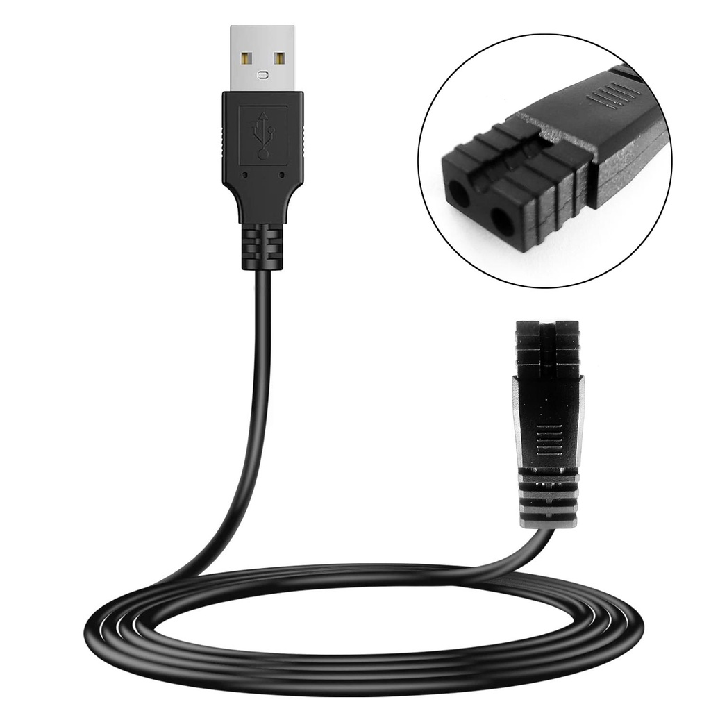 Tıraş Makinası Kablosu Usb 1mt Siyah No20 Fully G-53520