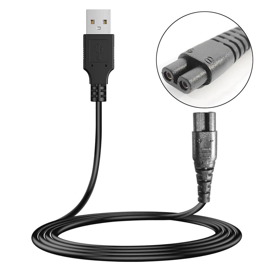 Tıraş Makinası Kablosu Usb 1mt Siyah No1 Fully G-5351