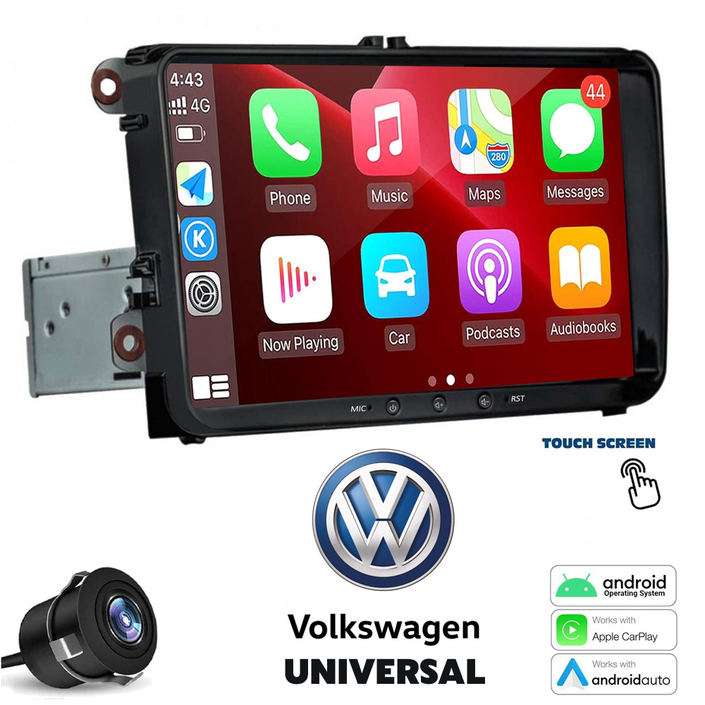 9'' Volkswagen VW Universal Android 8 Çekirdek 2-16gb Gps İps Newfron Nf-D1P9 