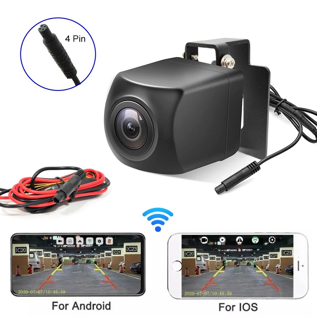 Araç Geri Görüş Kamerası Wifi Full HD Twogo GO-266 