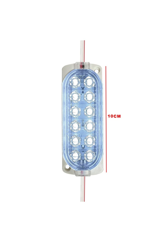 Çakar Modül Led 12v Flaşör 12 Ledli Beyaz PK-5612