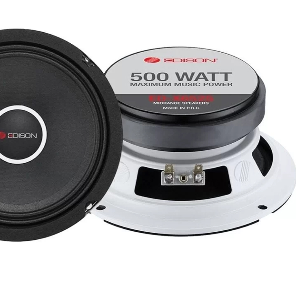 Oto Midrange 16cm  500w 150rms 2 Adet Edison ED-X6525  