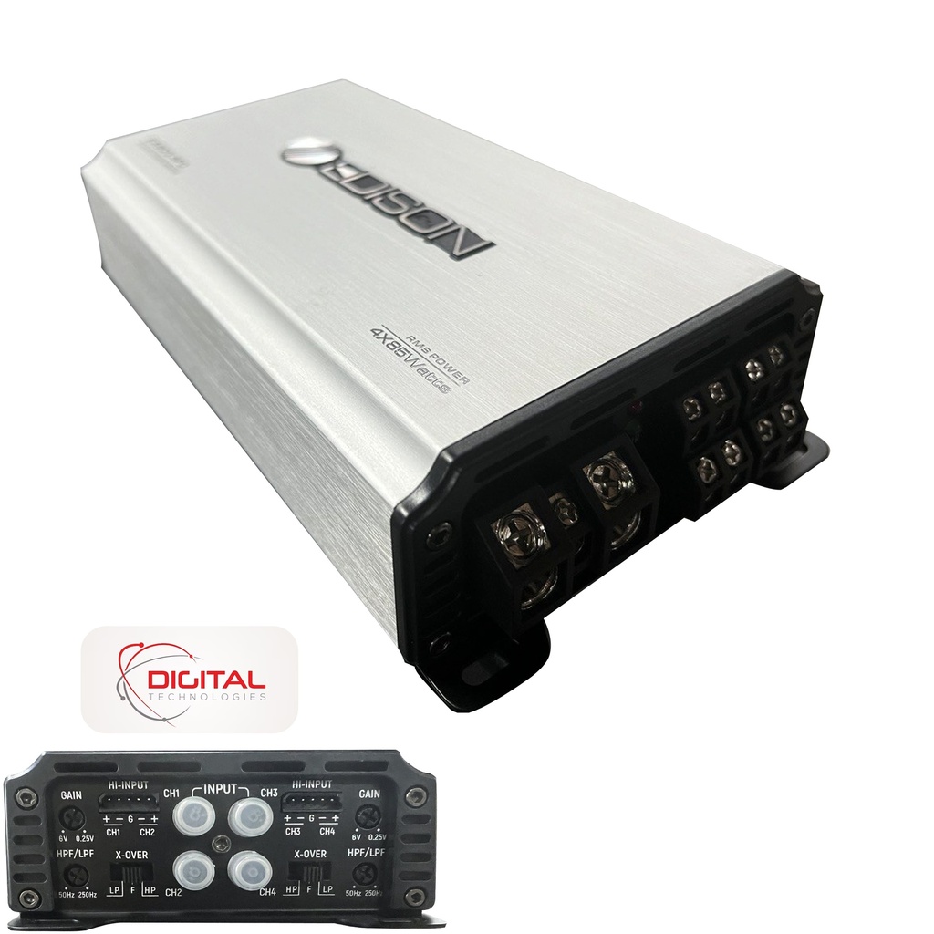 Dijital Oto Anfi Rms 340w 4 Kanal Edison EA900.4FD  R42