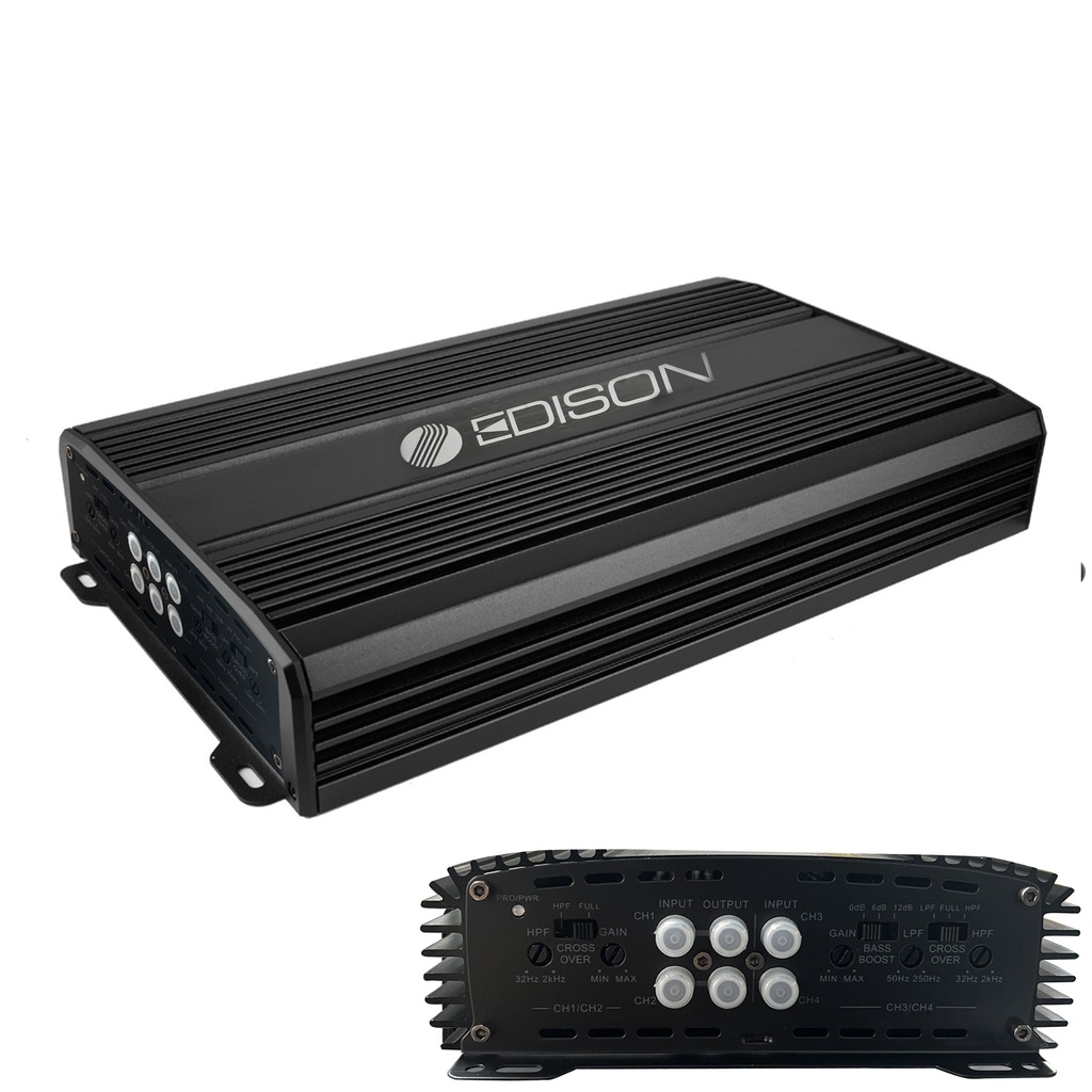 Oto Anfi Rms 2400w 4 Kanal Edison ESX700.4AB  