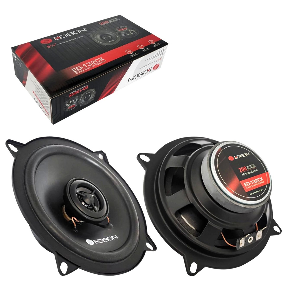 Oto Hoparlör 13cm 200w 2 Adet Edison ED-132CX  R40