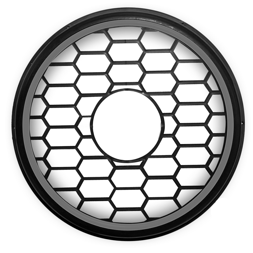 30cm Bass Kapak Led Takılabilir Poke PK-5647
