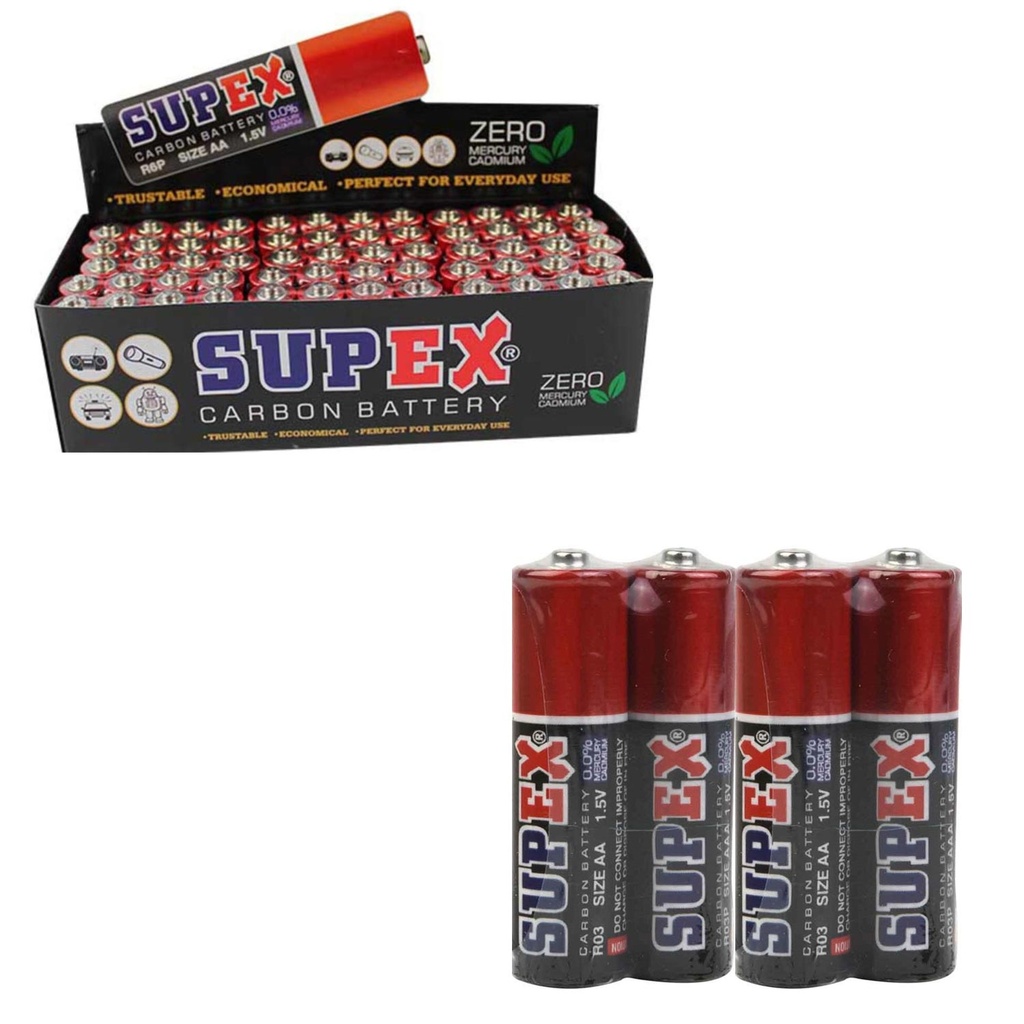 Kalem Pil AA 60 Adet Supex