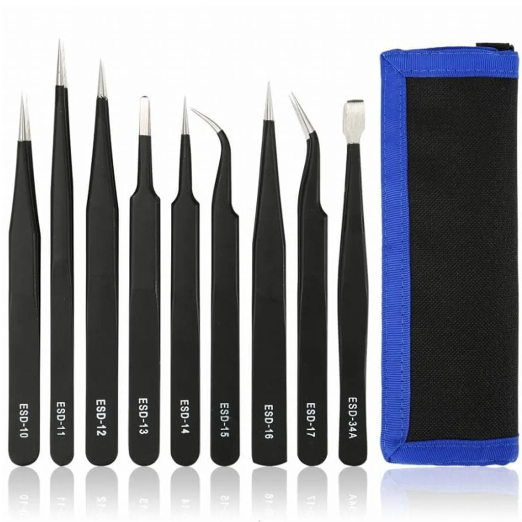 Cımbız Seti 9 Parça Paslanmaz Çelik Prolink PB-005 