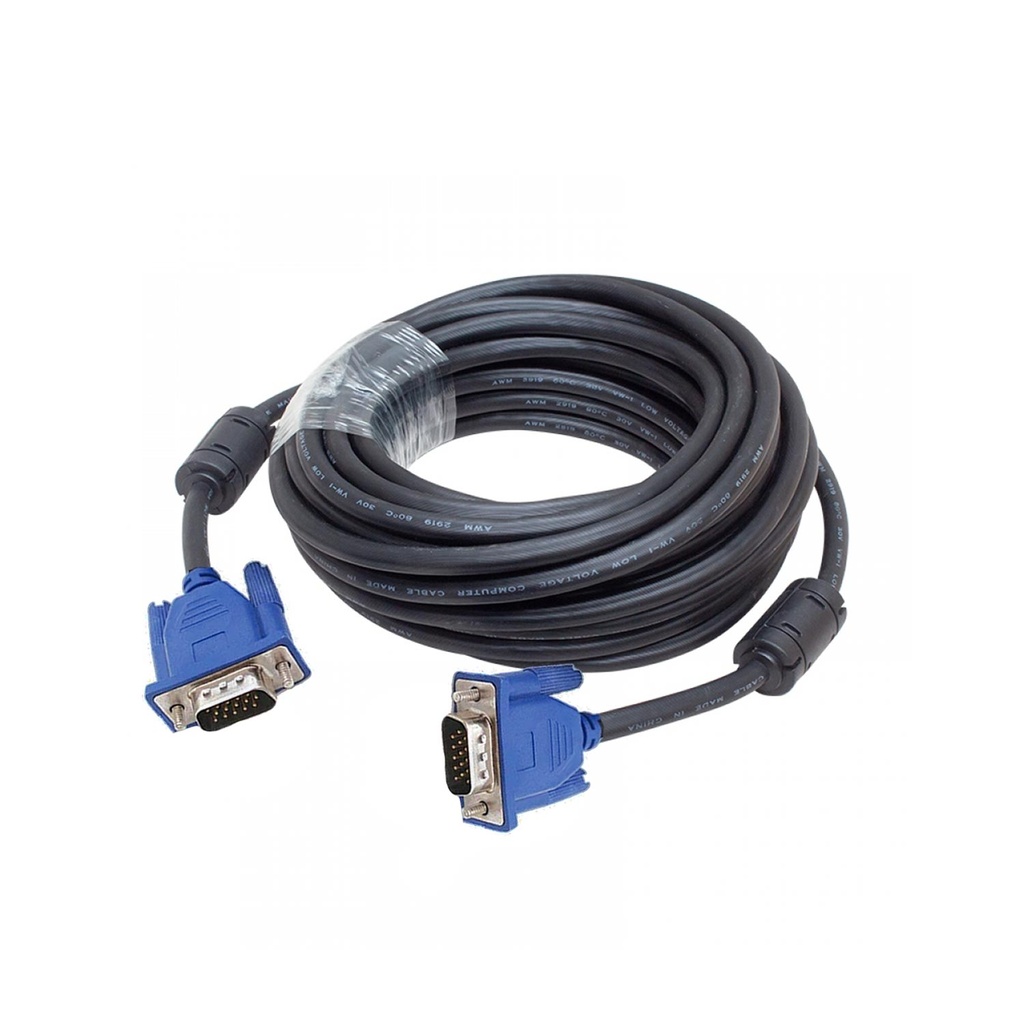 Vga Kablo 15pi̇n E/E D6.0 Fi̇ltreli̇ 10mt Hadron HDX-7776