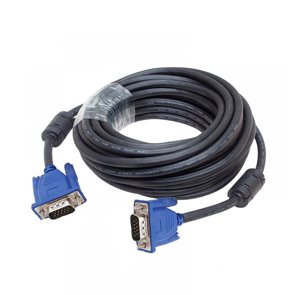 Vga Kablo 15pi̇n E/E D6.0 Fi̇ltreli̇ 15mt Hadron HDX-7777