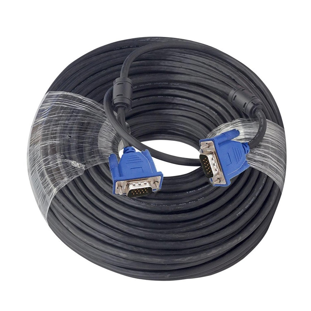Vga Kablo 15pi̇n E/E D8.0 Fi̇ltreli̇ 50mt Hadron HDX-7808