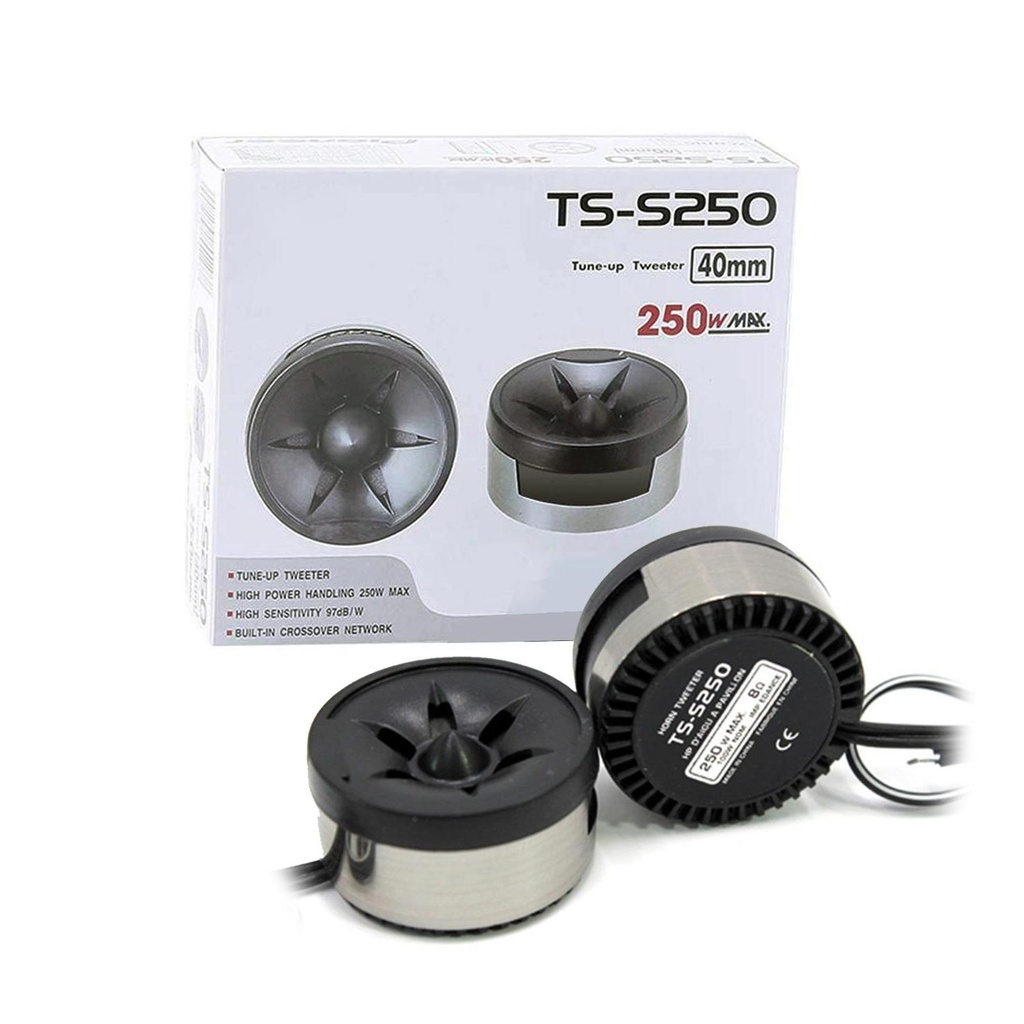 Tweeter 250w 4mm 2 Adet Poke TS-S250