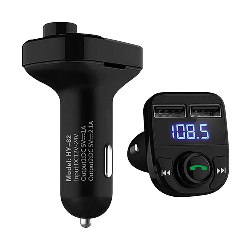 FM Transmitter Handsfree 2xUsb SD Bluetooth Hızlı Şarjlı HL-19680