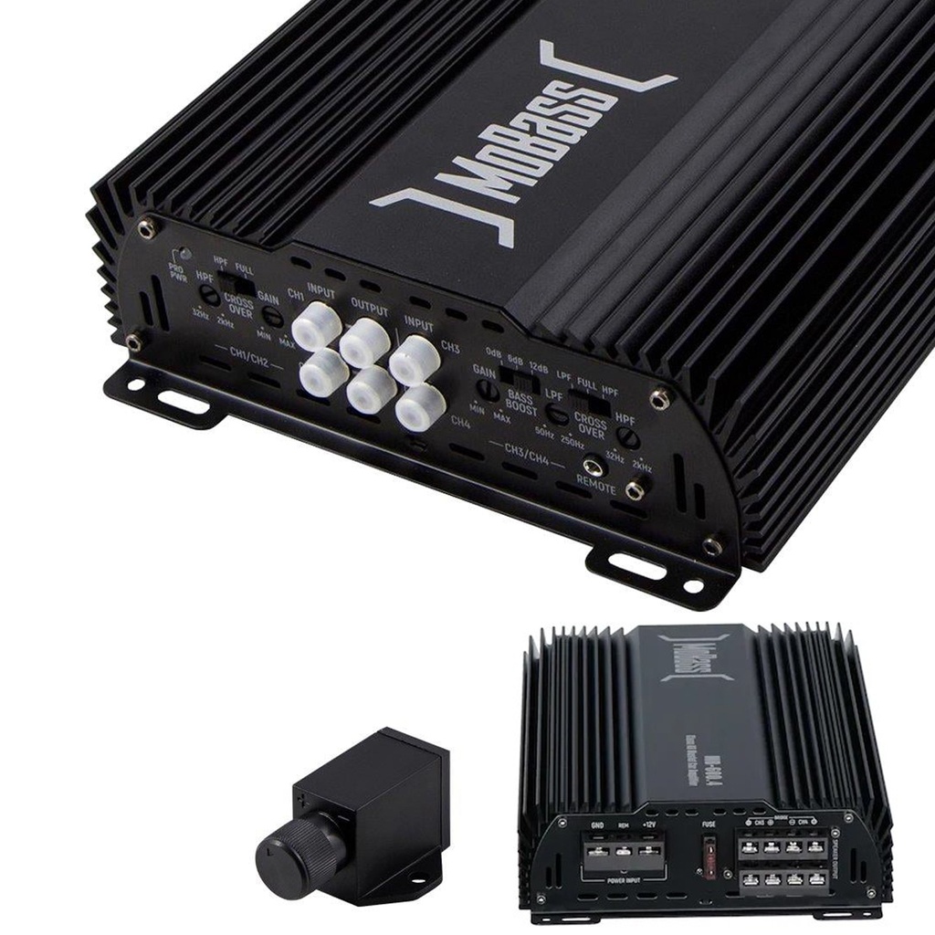 Oto Anfi 4000w 4 Kanal Anfi Bass Kontrollü Mobass MB-600.4