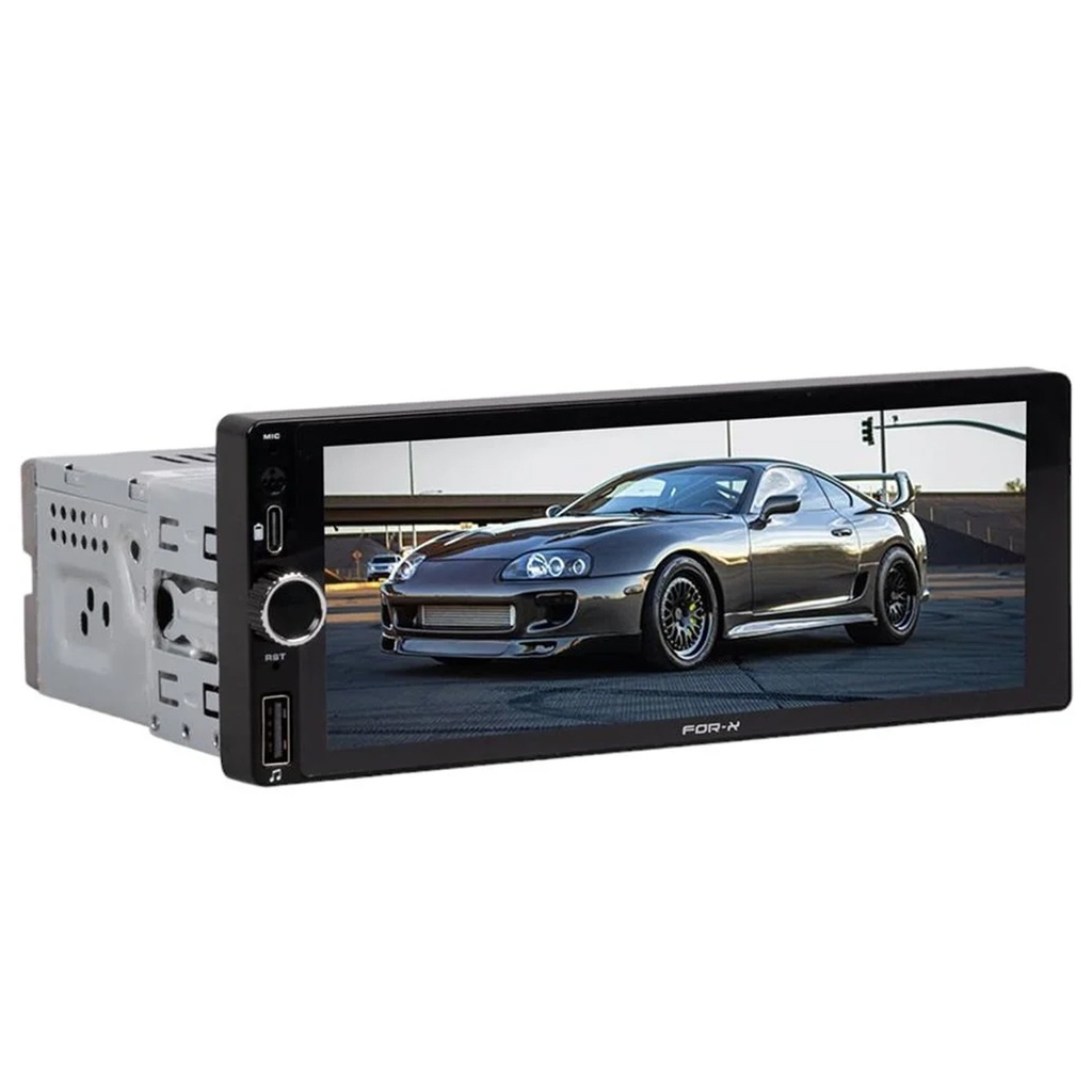 6.9'' Tek Din 4x60w Type-C Şarj Carplay FOR-X X-316