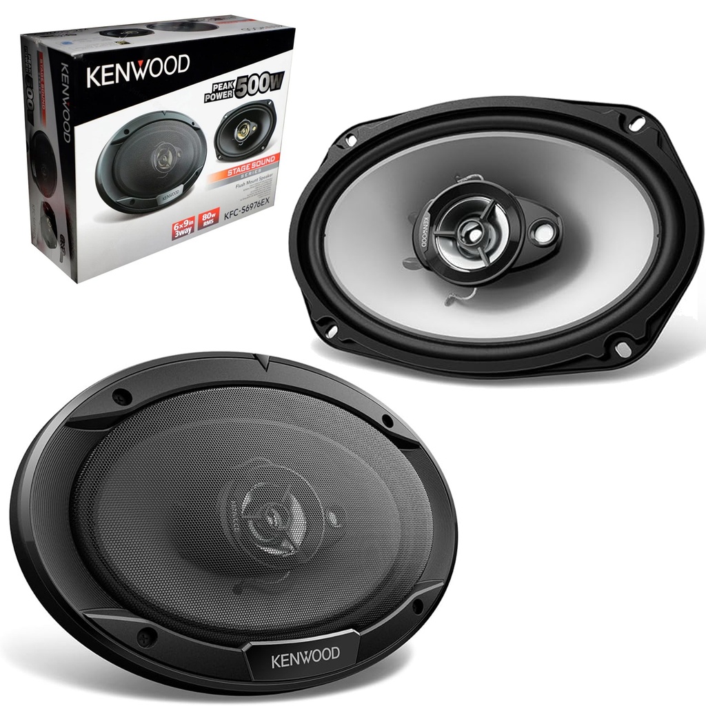 Oto Hoparlör Oval 6x9 500w 2 Adet Kenwood KFC-S6976EX R2