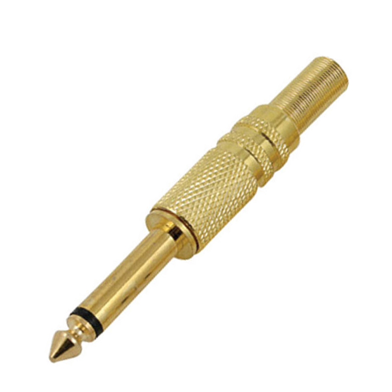 6.3mm Mono Gitar Jack Gold PK-5833