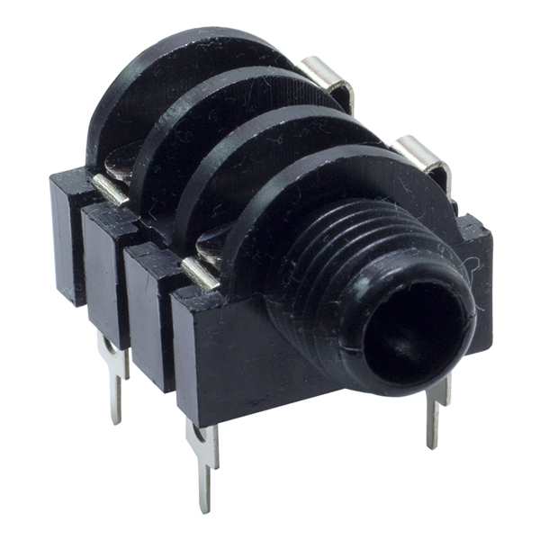 6.3mm Mono Yatık Gitar Jack Şase PK-5836