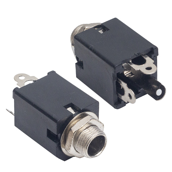 6.3mm Stereo Gitar Jack Şase Dik PK-5843