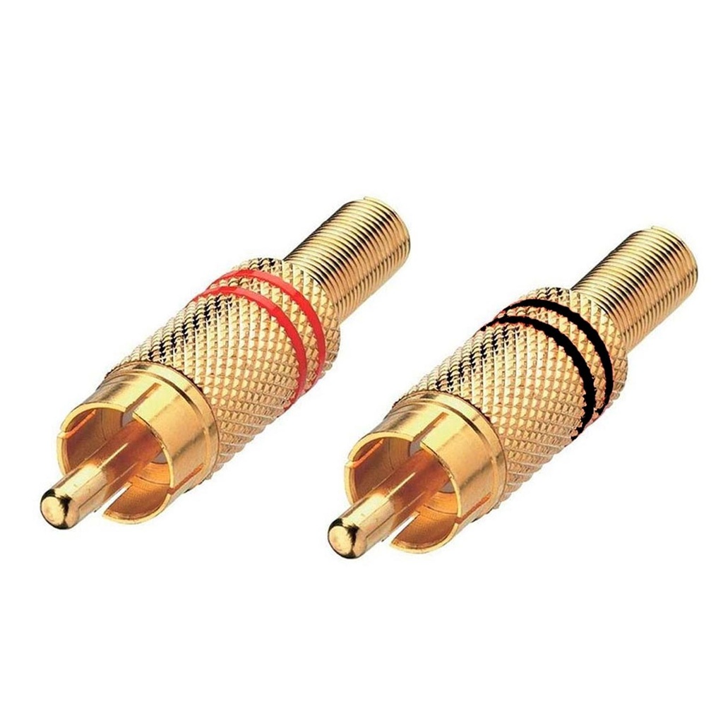 Erkek Tos Fiş Rca Metal Gold 2 Adet PK-5858   R26