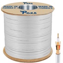 2+1 CCTV 0.50 Kamera Kablosu Gold 500mt Poke Pk-1017 