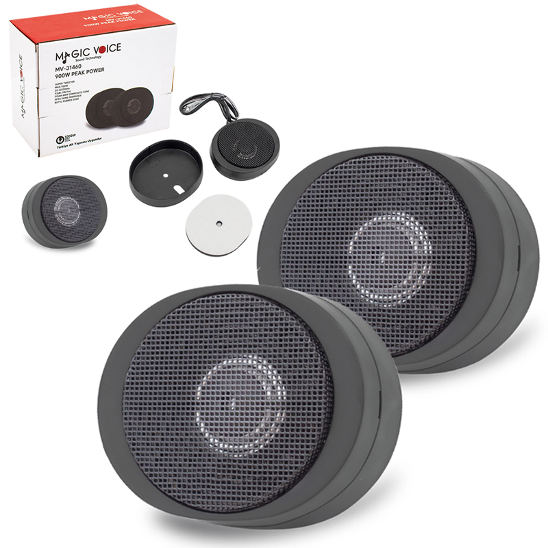 Dome Tweeter 900w Rms350 2 Adet Magicvoice MW-31460