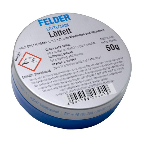 Lehim Pastası 50gr Lötfett Germany