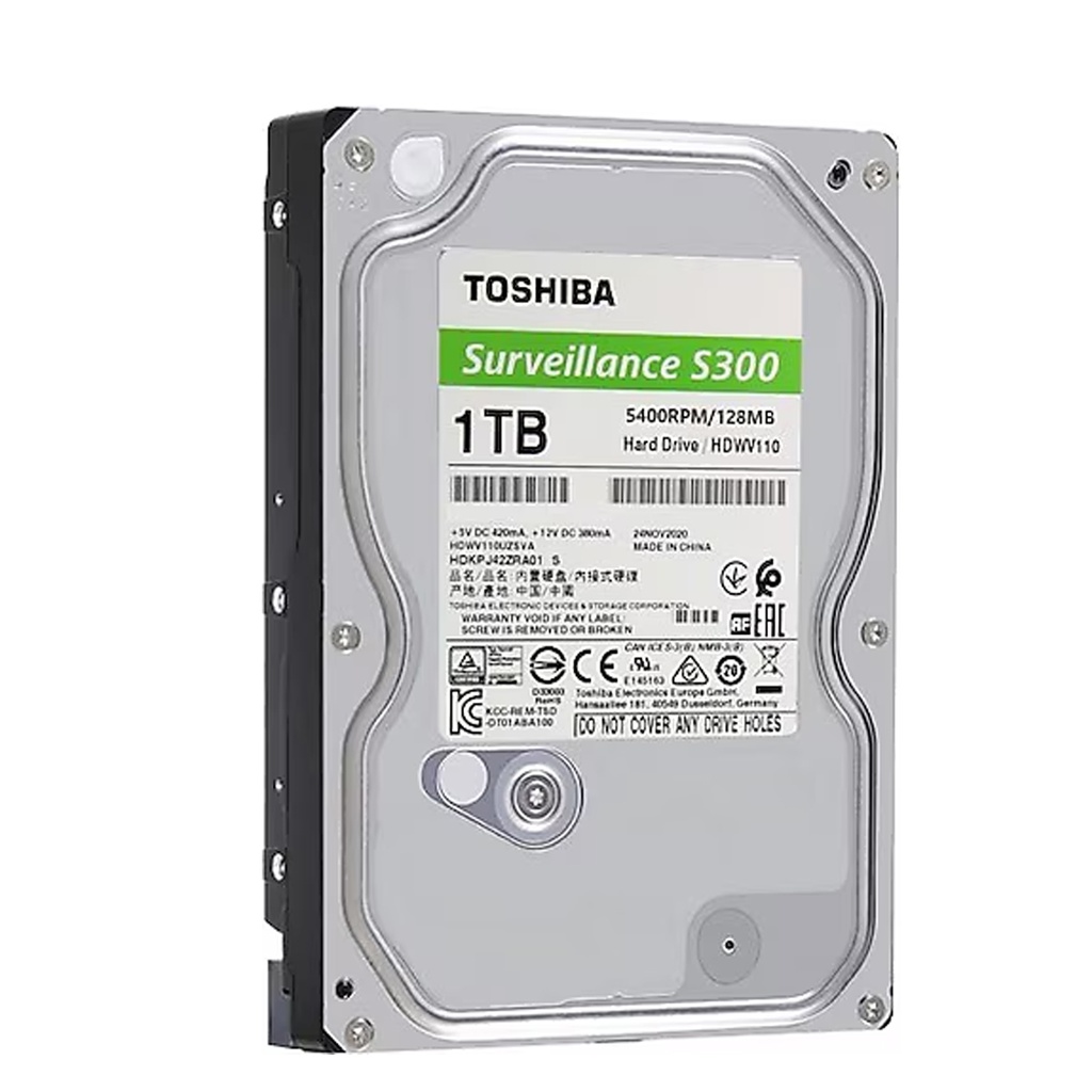 3.5'' Harddisk 1TB Refurbished Toshiba DT01ACA100 R34