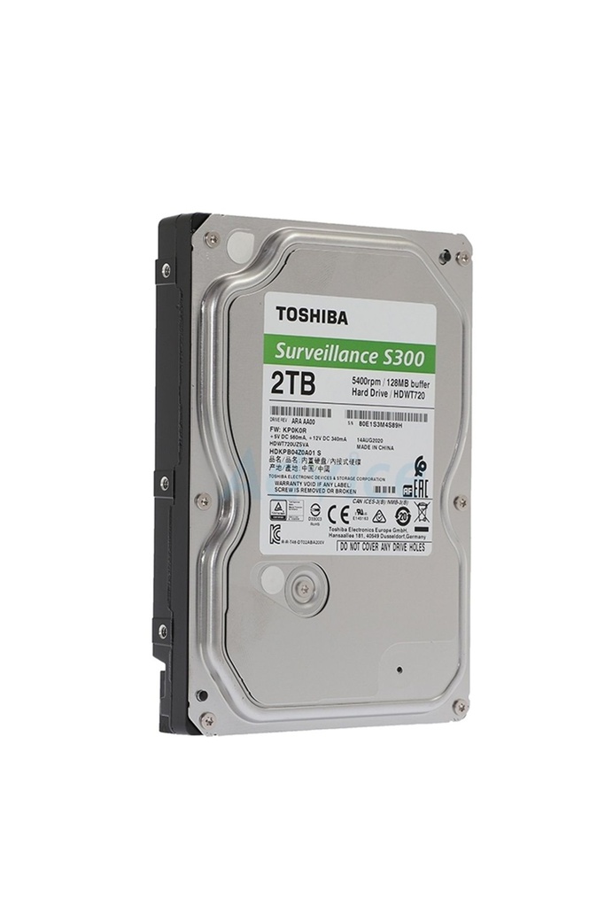 Güvenlik Harddisk 2TB 7/24 5400RPM SATA 128MB Seagate ST2000WX017 R35