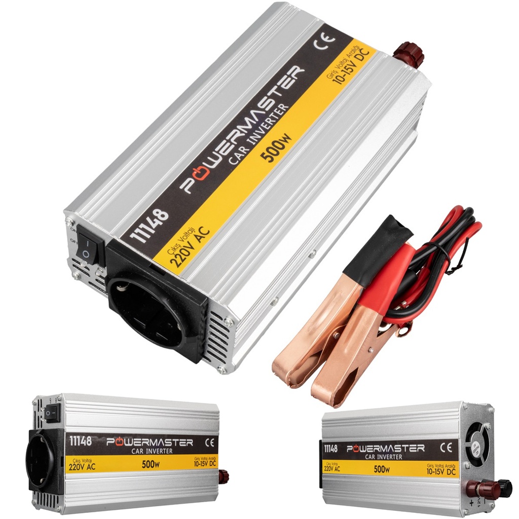 İnverter 500w 12v 220v  Modified Sinus PM-11148  