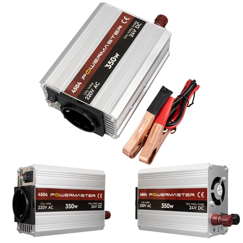 İnverter 350w 24v 220v Modified Sinus PM-4504  R10